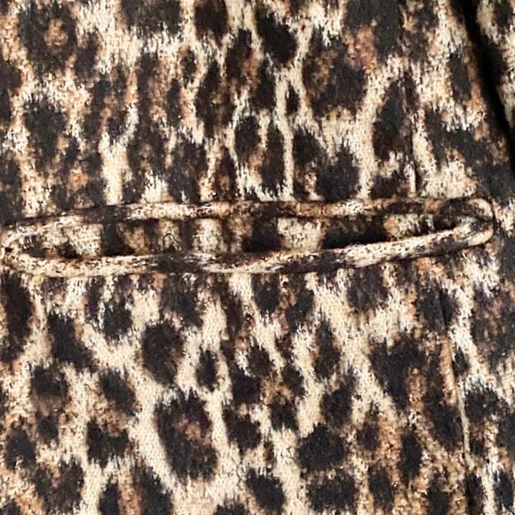 Zara Leopard Print Blazer - Picture 9 of 13
